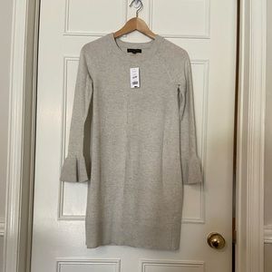 Banana Republic Heather-Oatmeal Sweater Dress